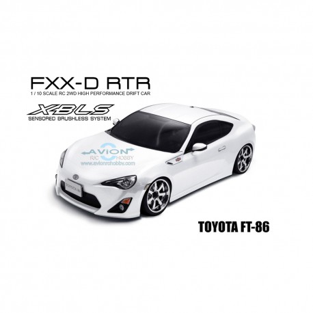 MST FXX-D 1/10 2WD RTR Drift Car 2.4G (Brushless) TOYOTA FT-86 White