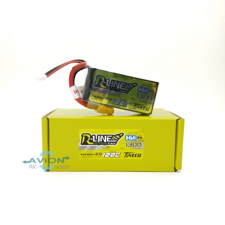 Tattu R-Line 1300mAh 100C 4S1P High Voltage V2