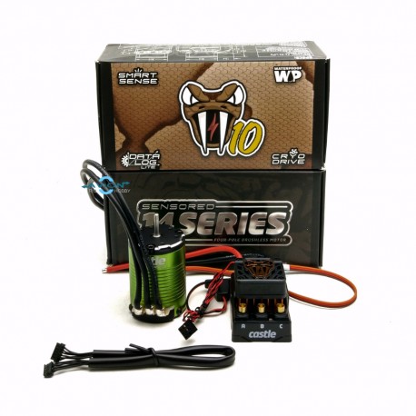 COPPERHEAD 10 SENSORED ESC BASHER EDITION W / 1406-5700KV SENSORED MOTOR